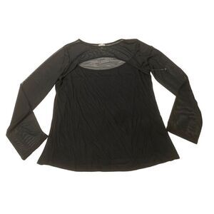 Mesh Cut Out Blouse